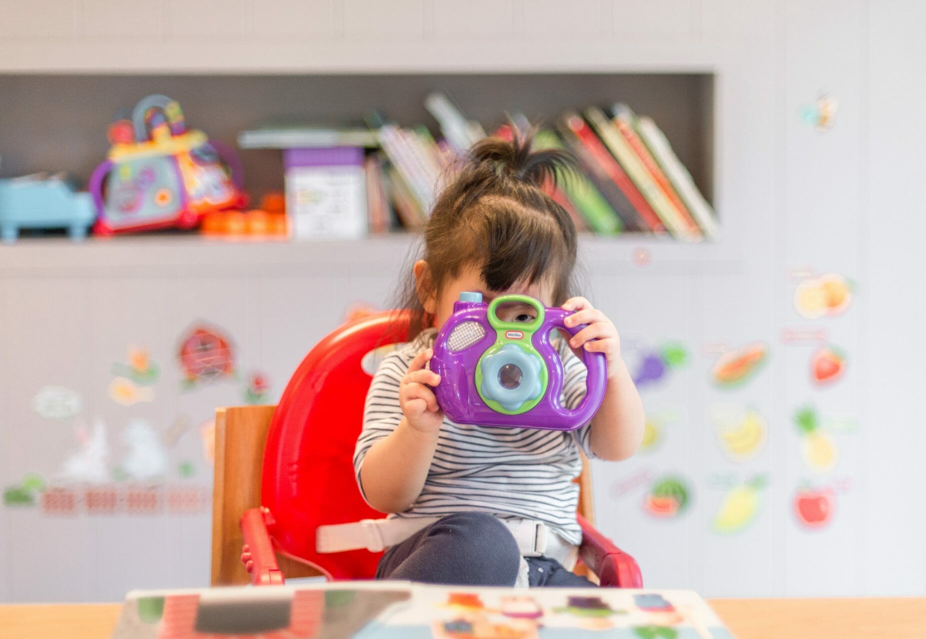 Self-feeding develops fine motor skills